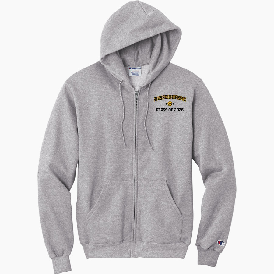 Premier Pitching Performance <span class="pdp-name-mascot">Premier Pitching And Performance Baseball</span> Champion Men's Powerblend Full-Zip Hoodie