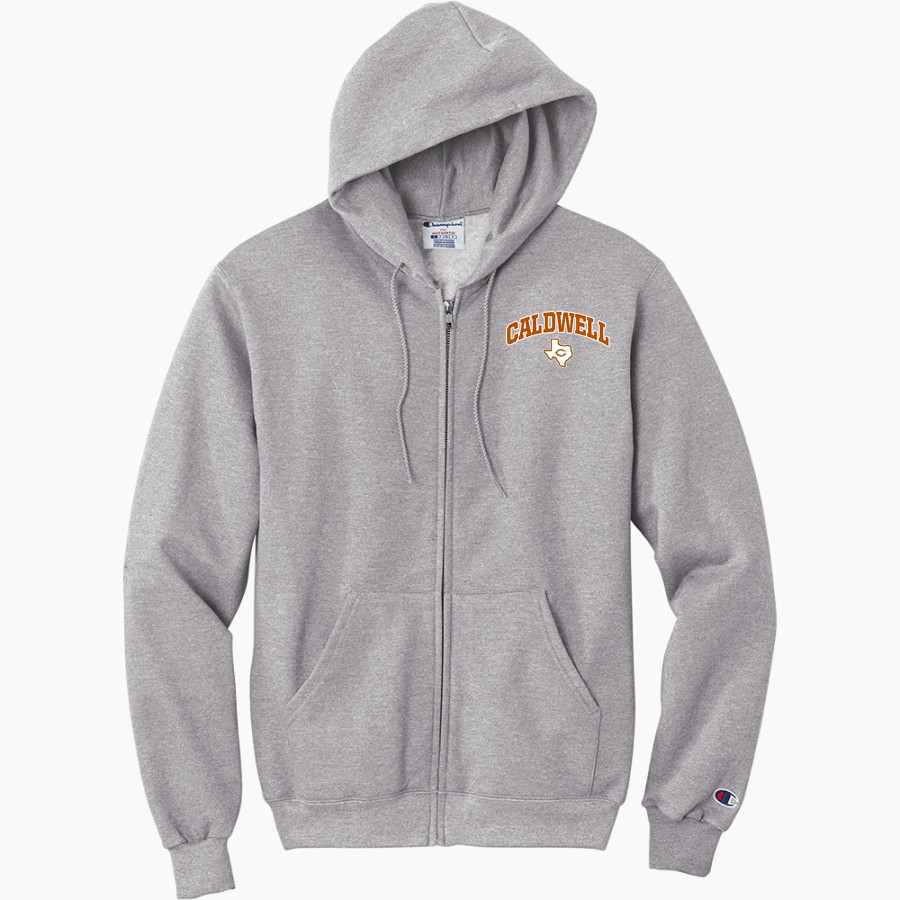 CALDWELL HIGH SCHOOL HORNETS <span class="pdp-name-mascot">CALDWELL HORNETS</span> Champion Men's Powerblend Full-Zip Hoodie