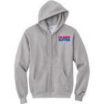Plainfield Quakers <span class="pdp-name-mascot">Plainfield Quakers</span> Champion Men's Powerblend Full-Zip Hoodie Front Thumbnail