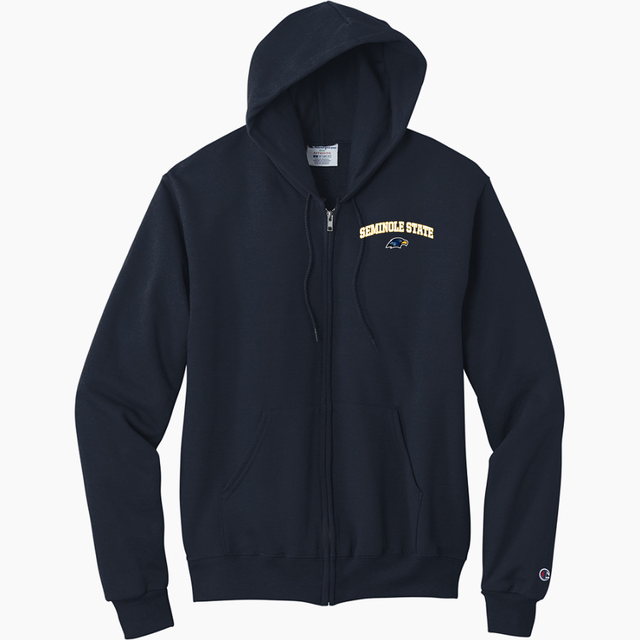 Seminole State College Raiders <span class="pdp-name-mascot">Seminole State Raiders</span> Champion Men's Powerblend Full-Zip Hoodie