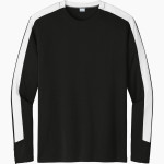 Clovis Point Coyotes Sport-Tek Men's Competitor United Long-Sleeve Crew Front Thumbnail