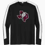 GRAPELAND HIGH SCHOOL SANDIES <span class="pdp-name-mascot">GRAPELAND SANDIES</span> Sport-Tek Men's Competitor United Long-Sleeve Crew Front Thumbnail