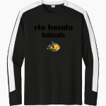 RIO HONDO HIGH SCHOOL BOBCATS <span class="pdp-name-mascot">RIO HONDO BOBCATS</span> Sport-Tek Men's Competitor United Long-Sleeve Crew Front Thumbnail