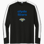 CLYDE HIGH SCHOOL FLIERS <span class="pdp-name-mascot">CLYDE FLIERS</span> Sport-Tek Men's Competitor United Long-Sleeve Crew Front Thumbnail