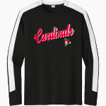 Eleva-Strum Cardinals <span class="pdp-name-mascot">Eleva-Strum Cardinals</span> Sport-Tek Men's Competitor United Long-Sleeve Crew Front Thumbnail
