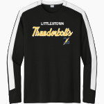 LITTLESTOWN HIGH SCHOOL THUNDERBOLTS <span class="pdp-name-mascot">LITTLESTOWN THUNDERBOLTS</span> Sport-Tek Men's Competitor United Long-Sleeve Crew Front Thumbnail