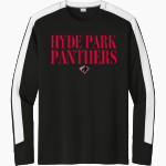 Hyde Park Schools PANTHERS <span class="pdp-name-mascot">Hyde Park Baptist School PANTHERS</span> Sport-Tek Men's Competitor United Long-Sleeve Crew Front Thumbnail