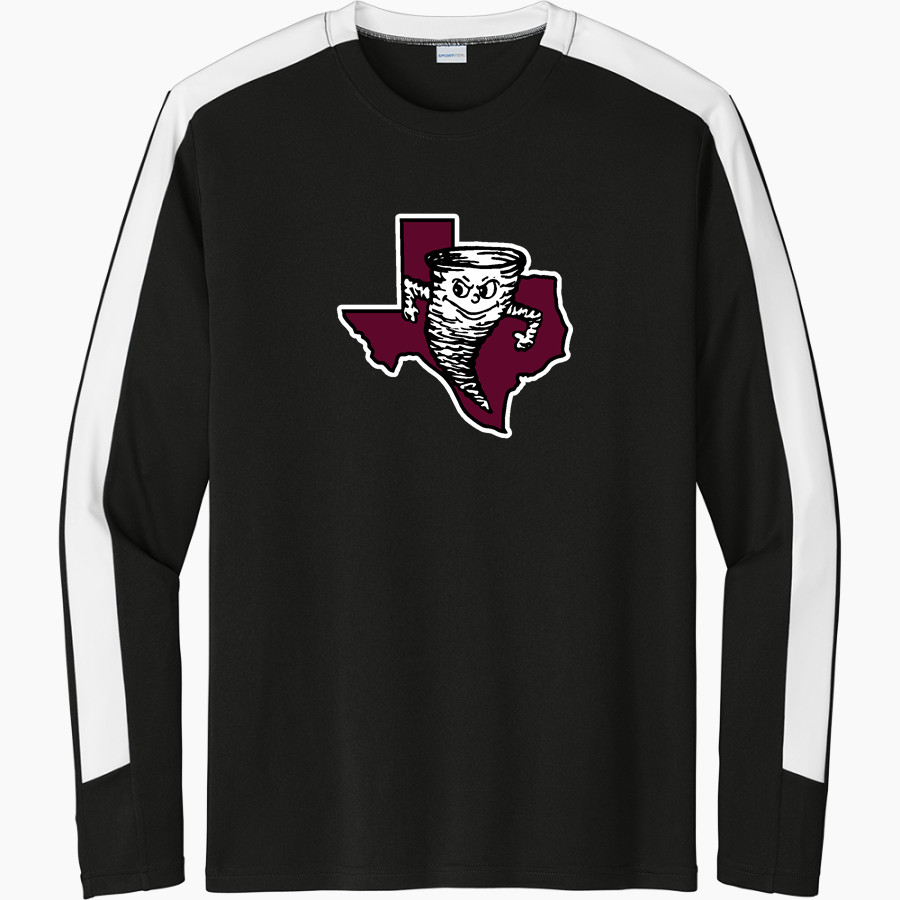 GRAPELAND HIGH SCHOOL SANDIES <span class="pdp-name-mascot">GRAPELAND SANDIES</span> Sport-Tek Men's Competitor United Long-Sleeve Crew