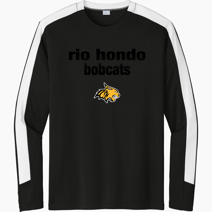 RIO HONDO HIGH SCHOOL BOBCATS <span class="pdp-name-mascot">RIO HONDO BOBCATS</span> Sport-Tek Men's Competitor United Long-Sleeve Crew