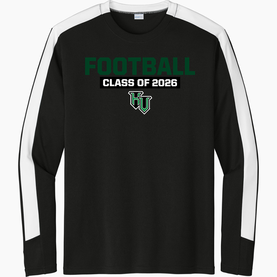 Hudson Valley Vikings <span class="pdp-name-mascot">HUDSON VALLEY VIKINGS</span> Sport-Tek Men's Competitor United Long-Sleeve Crew