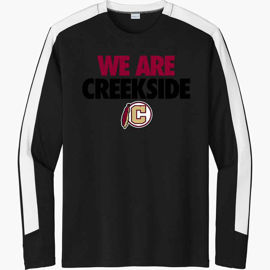 Creekside Seminoles <span class="pdp-name-mascot">Creekside Seminoles</span> Sport-Tek Men's Competitor United Long-Sleeve Crew
