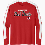 Chaffee Red Devils <span class="pdp-name-mascot">Chaffee Schools Red Devils</span> Sport-Tek Men's Competitor United Long-Sleeve Crew Front Thumbnail