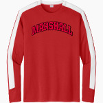 Marshall Mavericks <span class="pdp-name-mascot">Marshall Mavericks</span> Sport-Tek Men's Competitor United Long-Sleeve Crew Front Thumbnail