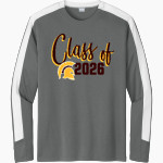 THOMAS JEFFERSON HIGH SCHOOL SPARTANS <span class="pdp-name-mascot">THOMAS JEFFERSON SPARTANS</span> Sport-Tek Men's Competitor United Long-Sleeve Crew Front Thumbnail