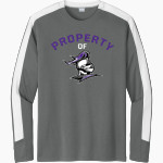 East Granby Crusaders Sport-Tek Men's Competitor United Long-Sleeve Crew Front Thumbnail
