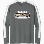 Yakima Sunkings Sunkings <span class="pdp-name-mascot">Yakima Sunkings</span> Sport-Tek Men's Competitor United Long-Sleeve Crew Front Thumbnail