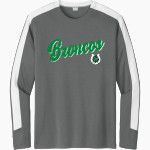 Blackfoot Broncos Sport-Tek Men's Competitor United Long-Sleeve Crew Front Thumbnail