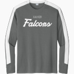 Xavier Falcons Sport-Tek Men's Competitor United Long-Sleeve Crew Front Thumbnail