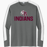 DOBYNS-BENNETT HIGH SCHOOL INDIANS <span class="pdp-name-mascot">DOBYNS - BENNETT INDIANS</span> Sport-Tek Men's Competitor United Long-Sleeve Crew Front Thumbnail