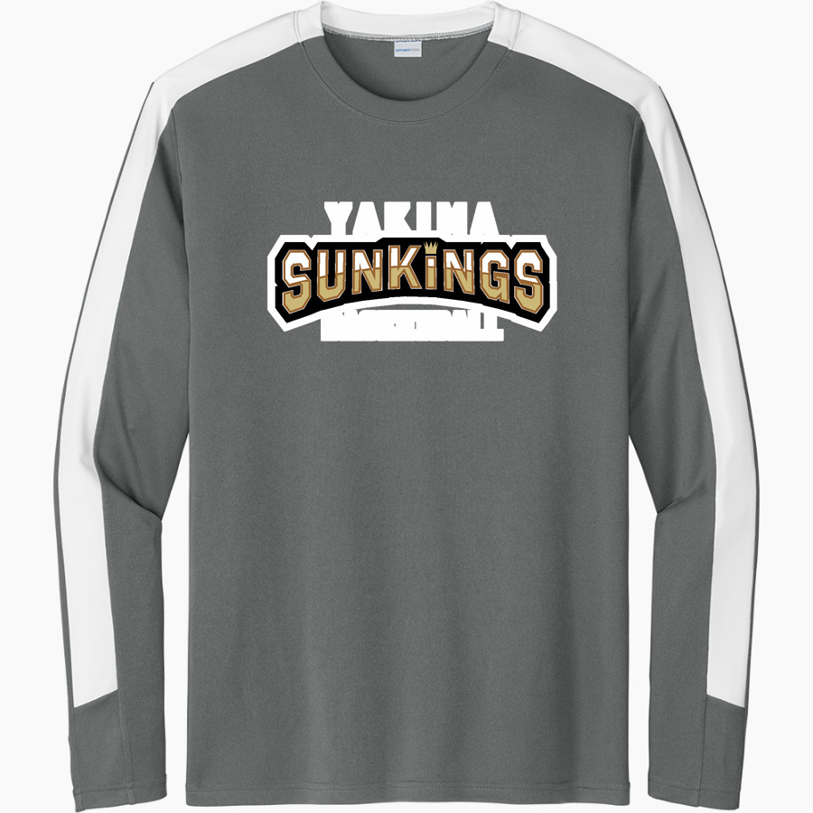 Yakima Sunkings Sunkings <span class="pdp-name-mascot">Yakima Sunkings</span> Sport-Tek Men's Competitor United Long-Sleeve Crew