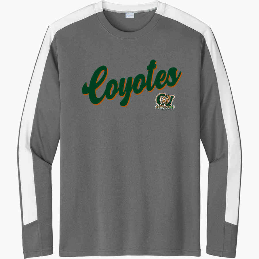 CAMPO VERDE HIGH SCHOOL COYOTES <span class="pdp-name-mascot">CAMPO VERDE COYOTES</span> Sport-Tek Men's Competitor United Long-Sleeve Crew
