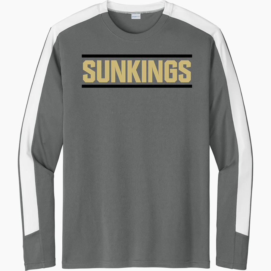 Yakima Sunkings Sunkings Sport-Tek Men's Competitor United Long-Sleeve Crew
