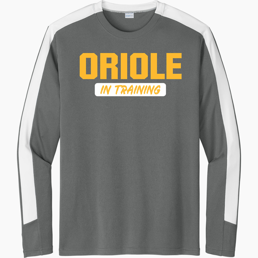 Avon Orioles <span class="pdp-name-mascot">Avon Orioles</span> Sport-Tek Men's Competitor United Long-Sleeve Crew