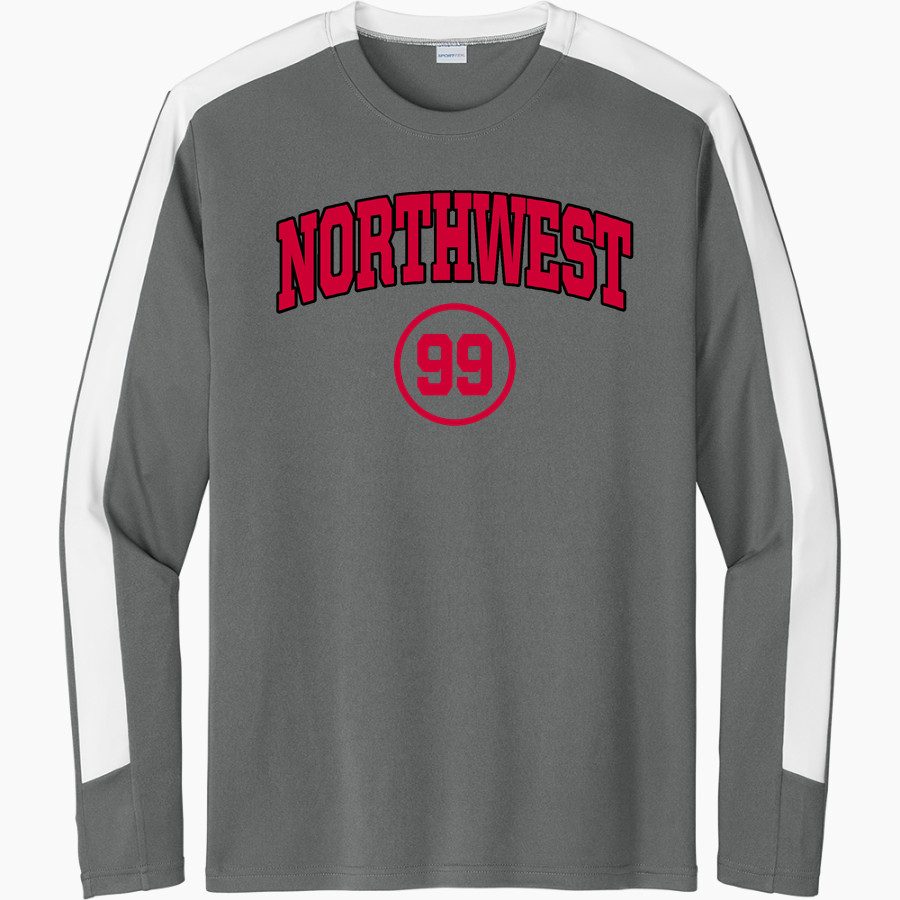 Northwest Mounties Sport-Tek Men's Competitor United Long-Sleeve Crew