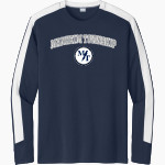 MANHEIM TOWNSHIP HIGH SCHOOL BLUE STREAKS <span class="pdp-name-mascot">MANHEIM TOWNSHIP BLUE STREAKS</span> Sport-Tek Men's Competitor United Long-Sleeve Crew Front Thumbnail