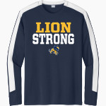 Founders Classical Lions <span class="pdp-name-mascot">Founders Classical Lions</span> Sport-Tek Men's Competitor United Long-Sleeve Crew Front Thumbnail