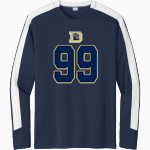 Dacula High School Falcons <span class="pdp-name-mascot">Dacula High School</span> Sport-Tek Men's Competitor United Long-Sleeve Crew Front Thumbnail