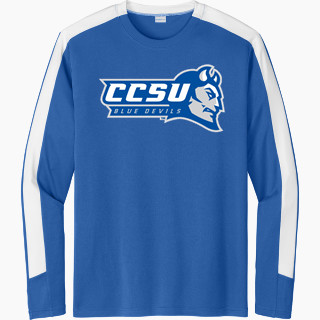 Sport-Tek Men's Competitor United Long-Sleeve Crew