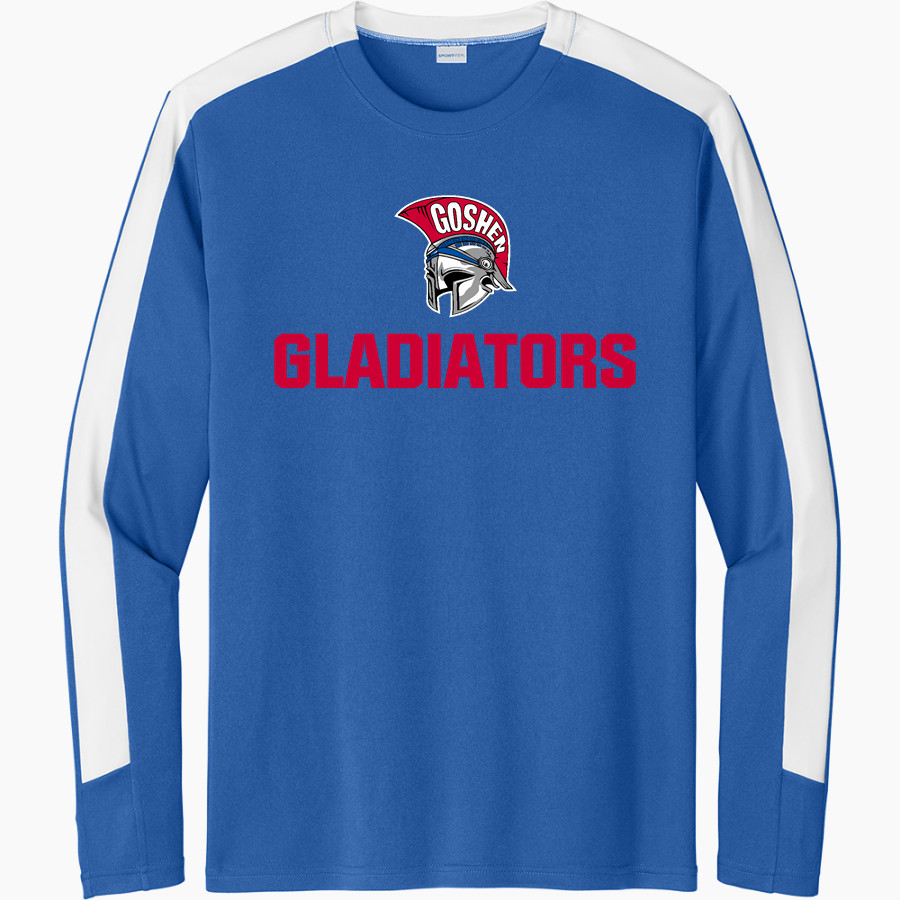 Cj Hooker Gladiators <span class="pdp-name-mascot">Cj Hooker Gladiators</span> Sport-Tek Men's Competitor United Long-Sleeve Crew