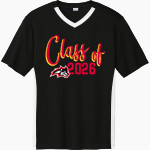 WORKMAN HIGH SCHOOL LOBOS <span class="pdp-name-mascot">WORKMAN LOBOS</span> Sport-Tek Men's Competitor United Short-Sleeve V-Neck Front Thumbnail