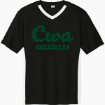 CWA Tarriers Sport-Tek Men's Competitor United Short-Sleeve V-Neck Front Thumbnail