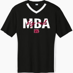Montgomery Bell Academy Online Apparel Store <span class="pdp-name-mascot">Montgomery Bell Academy Big Red</span> Sport-Tek Men's Competitor United Short-Sleeve V-Neck Front Thumbnail