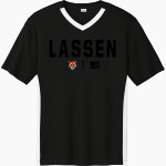 Lassen Community College Cougars <span class="pdp-name-mascot">Lassen Community College Cougars</span> Sport-Tek Men's Competitor United Short-Sleeve V-Neck Front Thumbnail