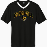 CRANDALL HIGH SCHOOL PIRATES Sport-Tek Men's Competitor United Short-Sleeve V-Neck Front Thumbnail