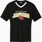 Unity Braxton Jaguars Sport-Tek Men's Competitor United Short-Sleeve V-Neck Front Thumbnail