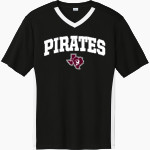 EULA HIGH SCHOOL PIRATES Sport-Tek Men's Competitor United Short-Sleeve V-Neck Front Thumbnail