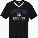 UPSON-LEE High School Knights <span class="pdp-name-mascot">Upson Lee Knights</span> Sport-Tek Men's Competitor United Short-Sleeve V-Neck Front Thumbnail