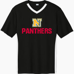 Newberry Youth Football And Cheer Panthers <span class="pdp-name-mascot">Newberry Youth Football And Cheer Panthers</span> Sport-Tek Men's Competitor United Short-Sleeve V-Neck Front Thumbnail