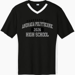 Andrada Mavericks Online Store <span class="pdp-name-mascot">Andrada Mavericks</span> Sport-Tek Men's Competitor United Short-Sleeve V-Neck Front Thumbnail