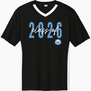 Sport-Tek Men's Competitor United Short-Sleeve V-Neck