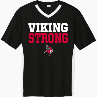 Sport-Tek Men's Competitor United Short-Sleeve V-Neck