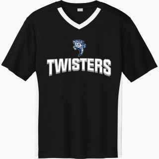 Sport-Tek Men's Competitor United Short-Sleeve V-Neck