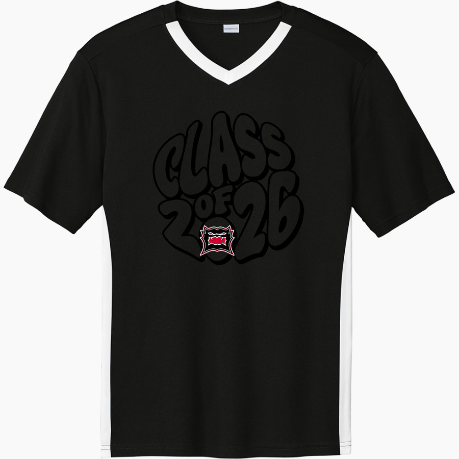 SPENCERVILLE HIGH SCHOOL BEARCATS <span class="pdp-name-mascot">SPENCERVILLE BEARCATS</span> Sport-Tek Men's Competitor United Short-Sleeve V-Neck