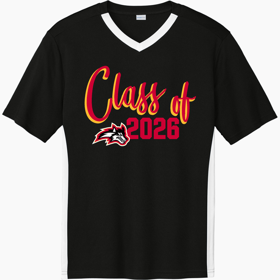 WORKMAN HIGH SCHOOL LOBOS <span class="pdp-name-mascot">WORKMAN LOBOS</span> Sport-Tek Men's Competitor United Short-Sleeve V-Neck