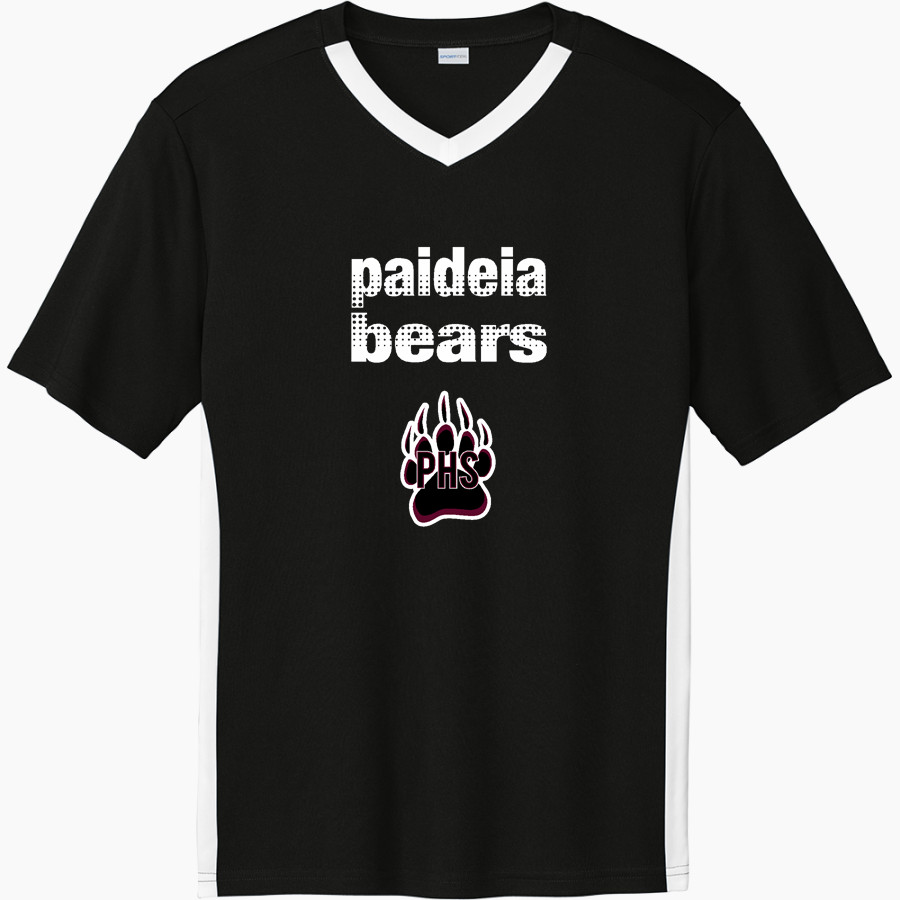Paideia High Bears <span class="pdp-name-mascot">Paideia High School Bears</span> Sport-Tek Men's Competitor United Short-Sleeve V-Neck