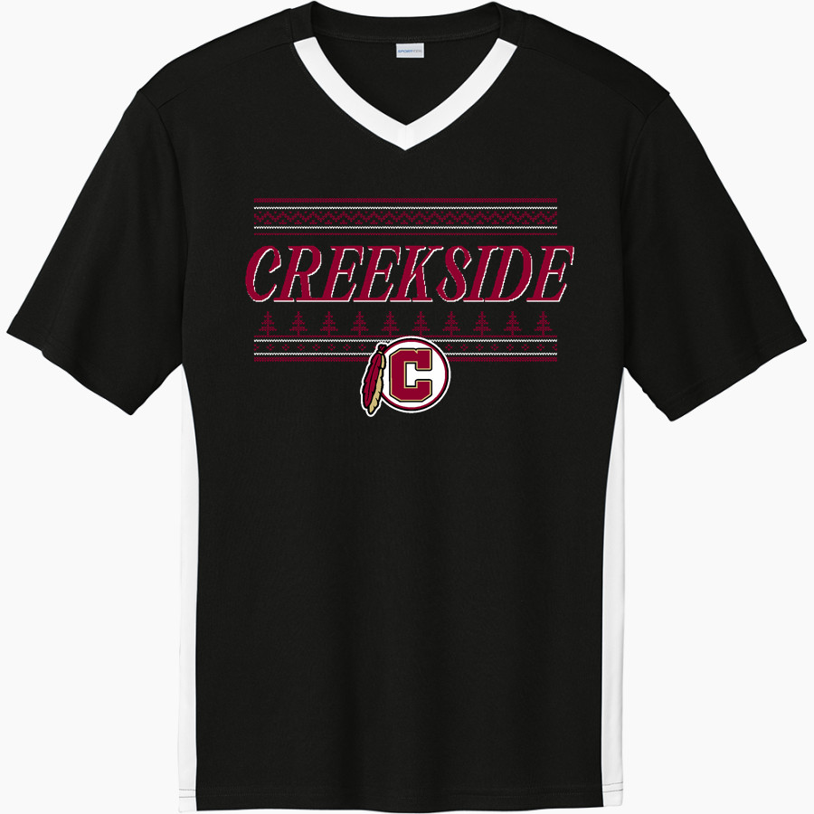 Creekside Seminoles Sport-Tek Men's Competitor United Short-Sleeve V-Neck